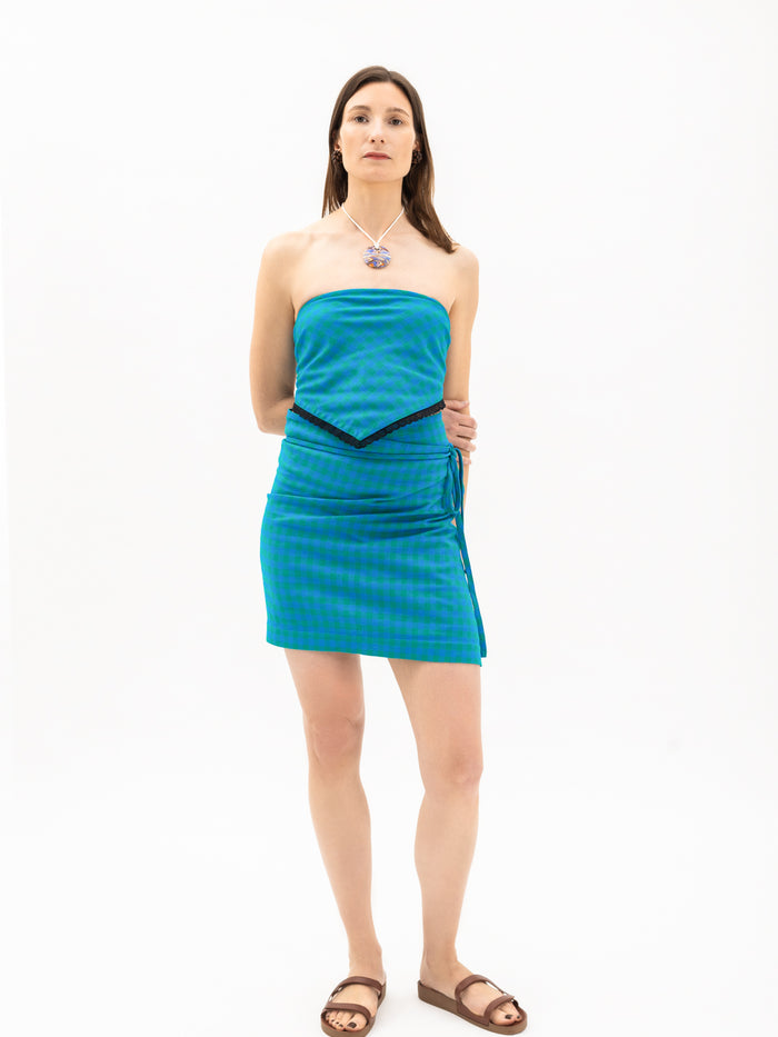 Nico Top - Gingham Check