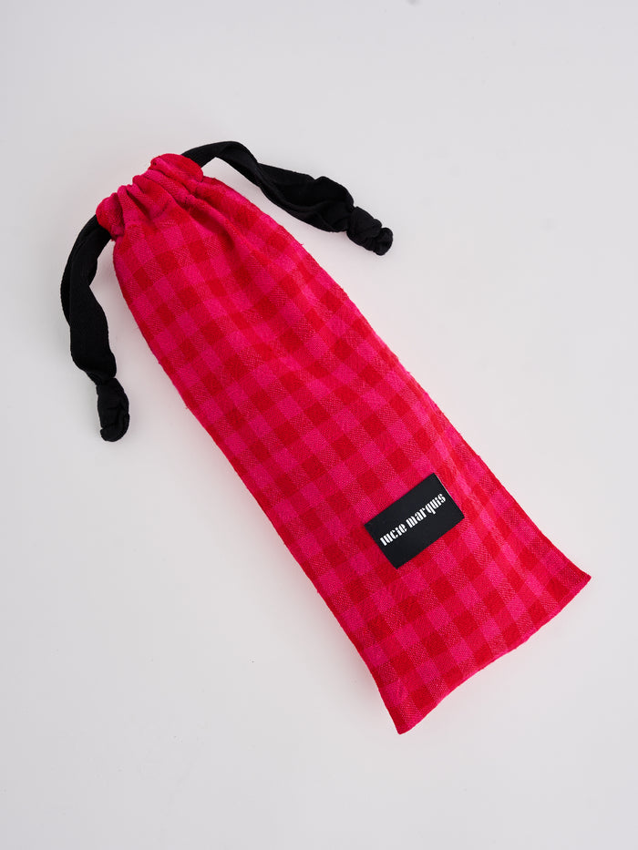 Rae Sarong - Gingham Check